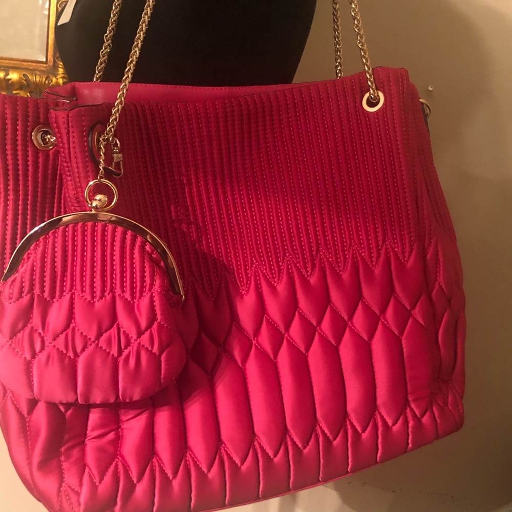 Large Fuschia Tote